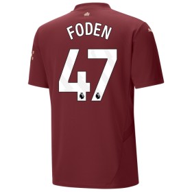 Manchester City Foden 47 Tredjedrakt 2024-25 Kortermet